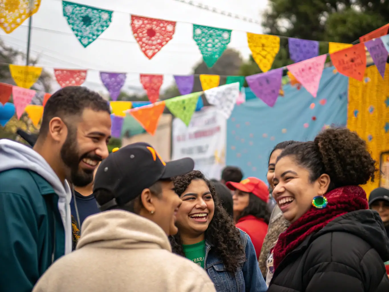 A vibrant image depicting a diverse group of South African community members participating in a local event, such as a braai or a community cleanup, showcasing the spirit of togetherness and collaboration.